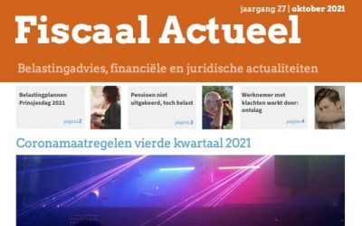 Fiscaal Actueel Oktober 2021